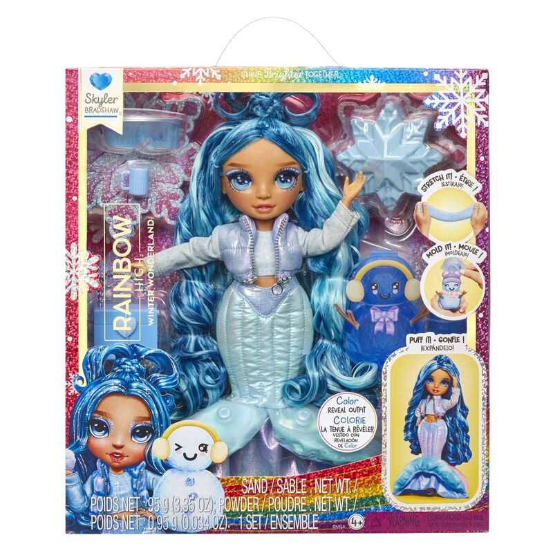 Imagen 1 de Muñeca Skyler Bradshaw Invierno Azul Rainbow High