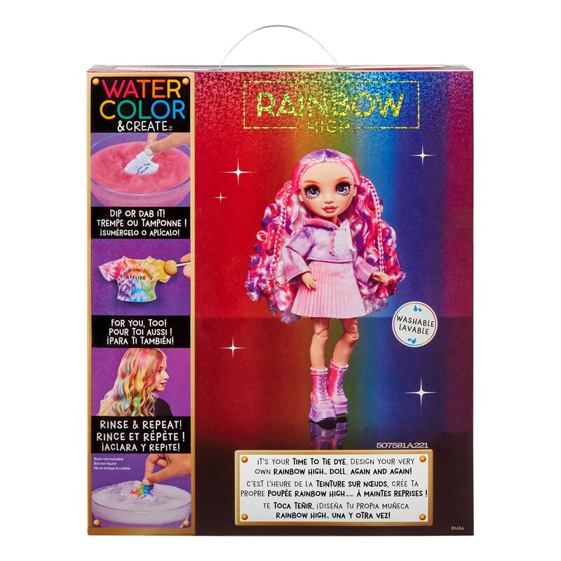 Imagen 2 de Muñeca Purple Eyes Rainbow High 26Cm