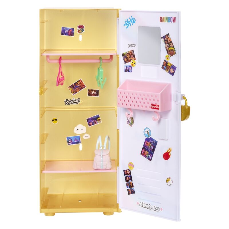 Imagen 2 - Playset Muñeca Con Taquilla Rainbow High