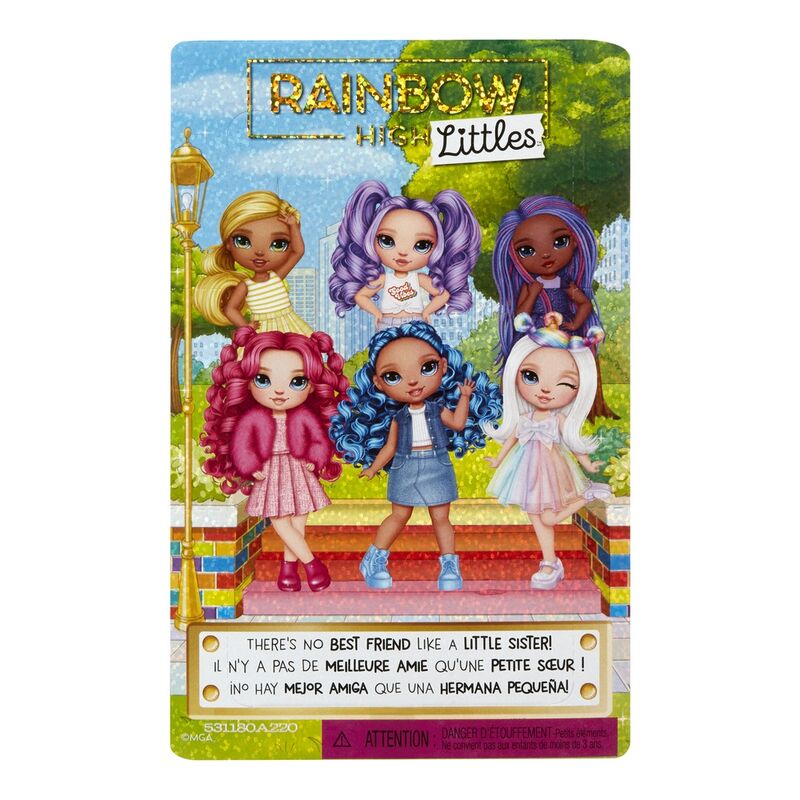 Imagen 3 de Muñeca Little Fashion Rosa Rainbow High