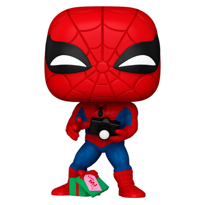 Imagen 2 de Figura Pop Marvel Spider-Man With Gift