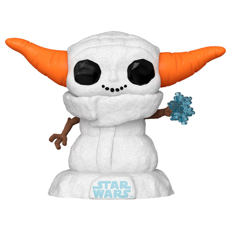 Imagen 2 - Figura Pop Star Wars Grogu Snowman