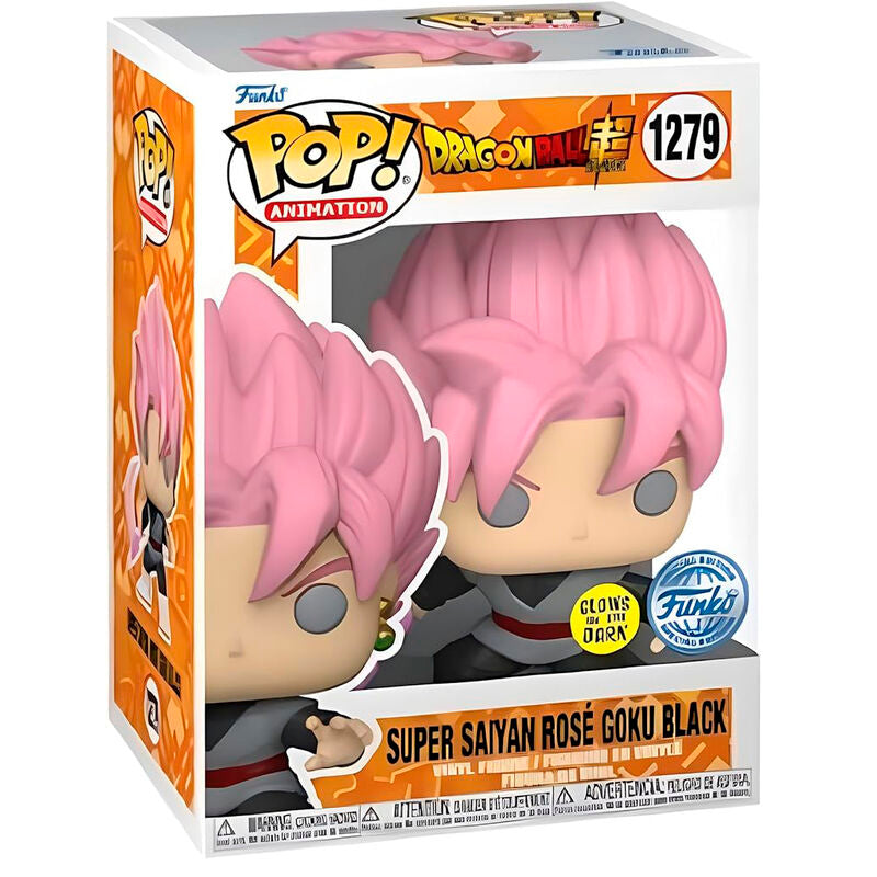 Imagen 2 de Figura Pop Dragon Ball Super - Super Saiyan Rose Goku Black Exclusive