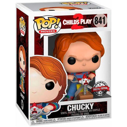 Imagen de Figura Pop Childs Play 2 Chucky Exclusive parte de nuestra colección en Espadas y más, sitio oficial.