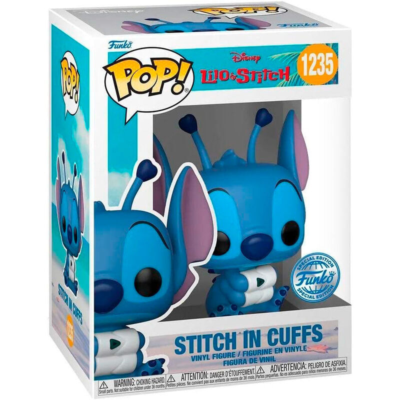 Imagen 1 de Figura Pop Disney Lilo & Stitch - Stitch In Cuffs Exclusive