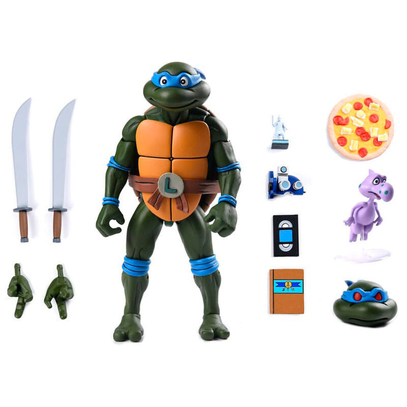 Imagen 2 - Figura Ultimate Leonardo Comics Tortugas Ninja 18Cm