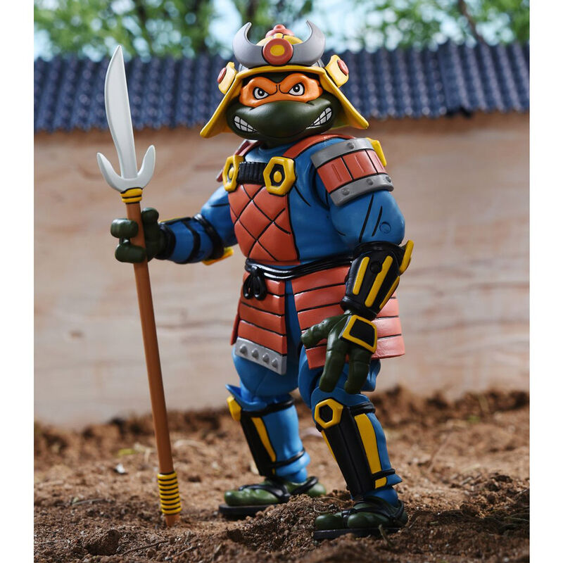 Imagen de Set 2 Figuras Space Adventure Donatello &#38; Samurai Adventure Michelangelo Tortugas Ninja 18Cm parte de nuestra colección en Espadas y más, sitio oficial.