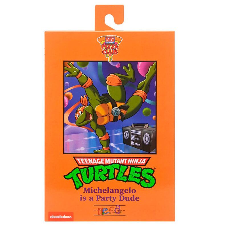 Imagen 3 - Figura Ultimate Michelangelo Vhs Cartoon Tortugas Ninja 18Cm
