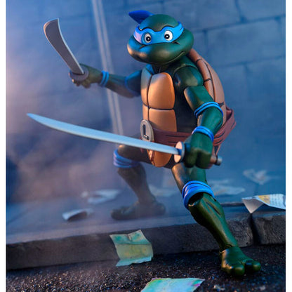 Imagen 5 - Figura Ultimate Leonardo Comics Tortugas Ninja 18Cm