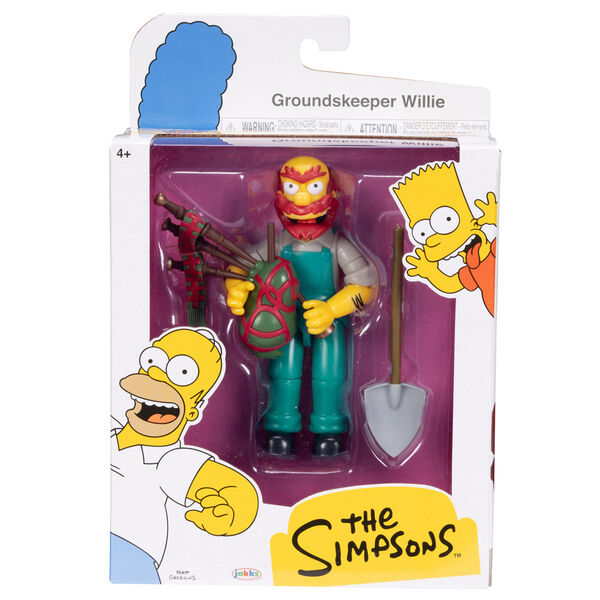 Imagen 1 - Figura Willie Groundskeeper Los Simpsons 13Cm