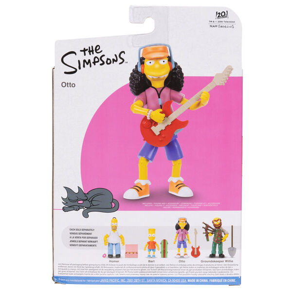 Imagen 3 - Figura Otto Los Simpsons 13Cm