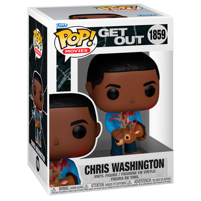 Imagen 1 - Figura Pop Get Out Chris Washington With Deer