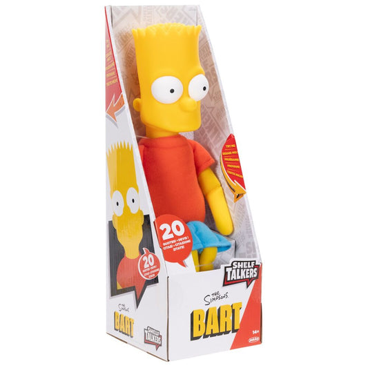 Imagen 1 de Peluche Parlante Bart Shelf Los Simpsons Ingles 33Cm