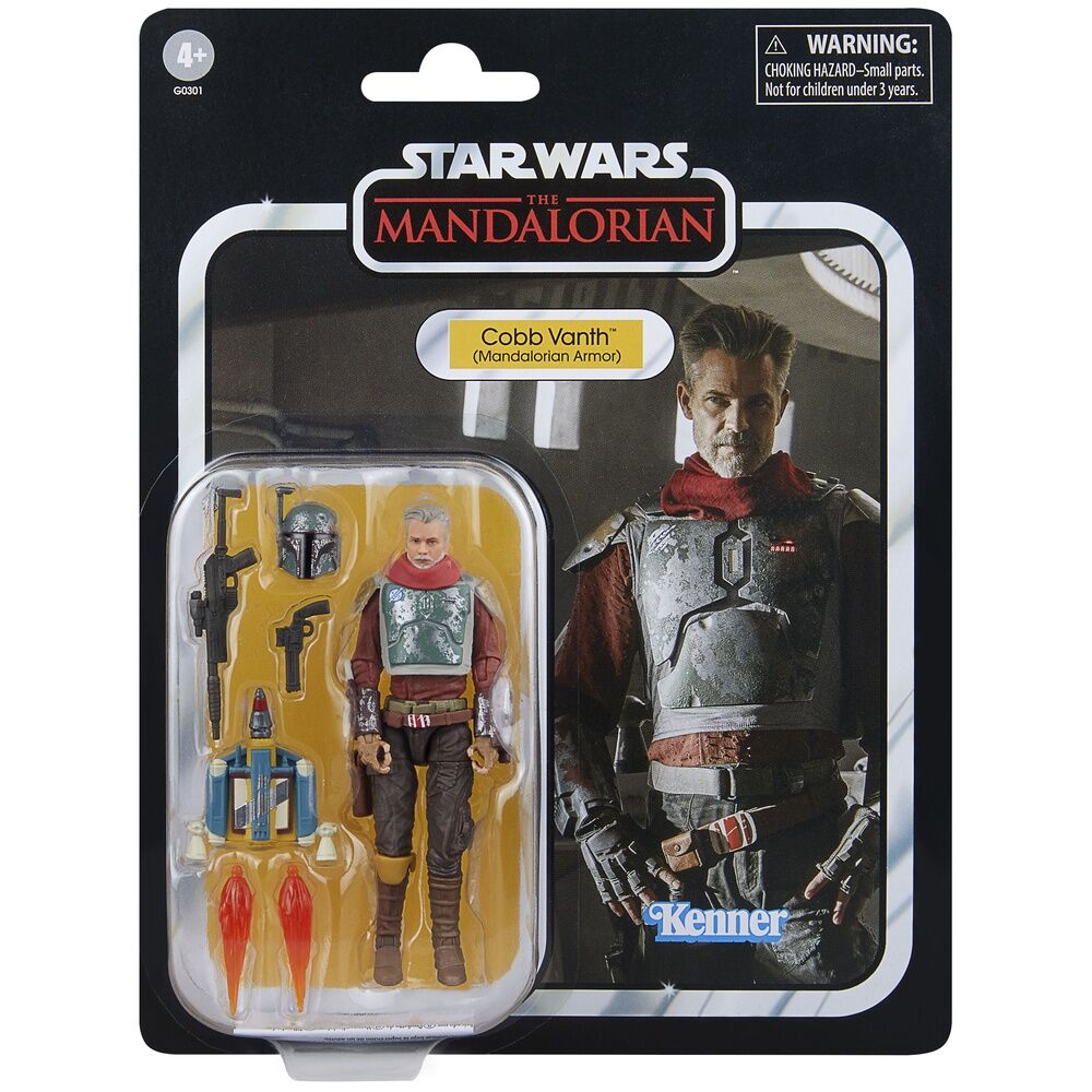 Imagen 6 - Figura Cobb Vanth Mandalorian Armor The Mandalorian Star Wars 9,5Cm