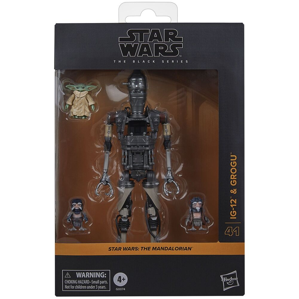 Imagen 1 de Set Figuras Ig-12 & Grogu The Mandalorian Star Wars 15Cm