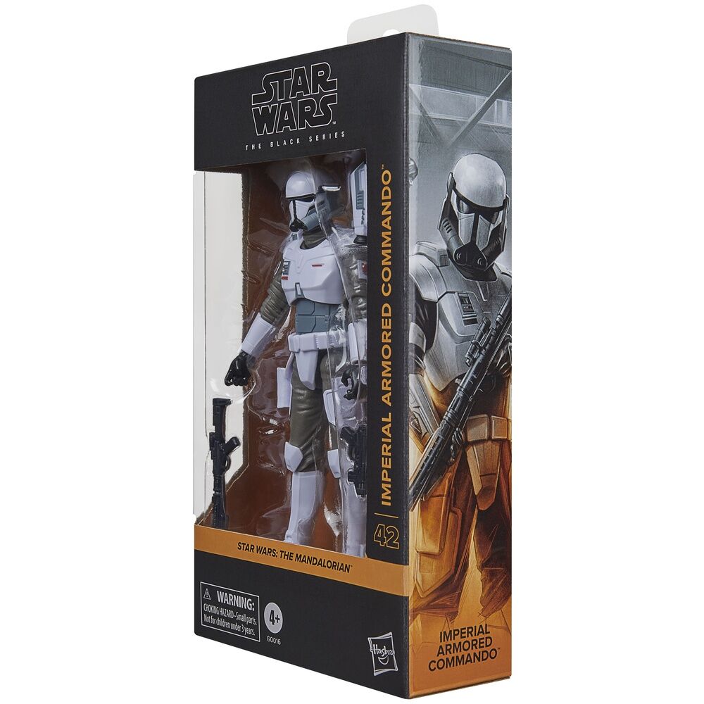 Imagen 5 de Figura Imperial Armored Commando The Mandalorian Star Wars 15Cm