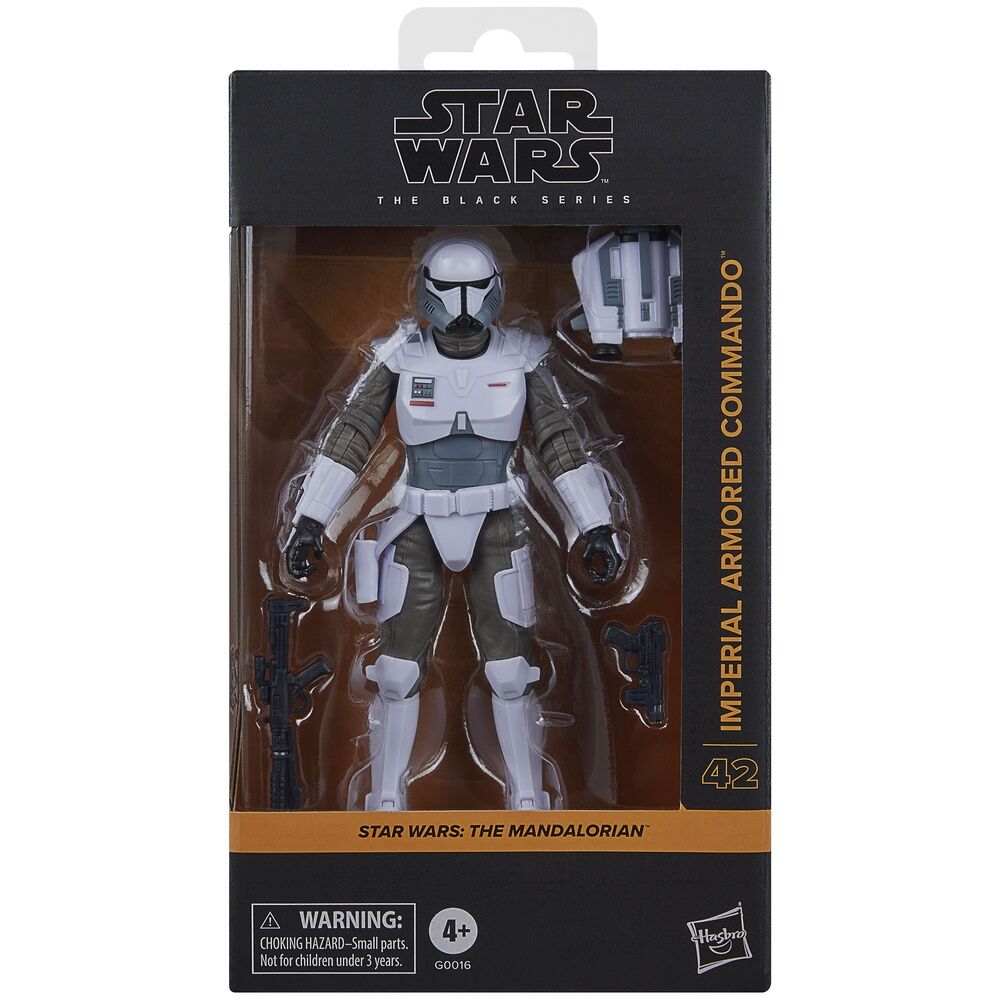 Imagen 1 de Figura Imperial Armored Commando The Mandalorian Star Wars 15Cm