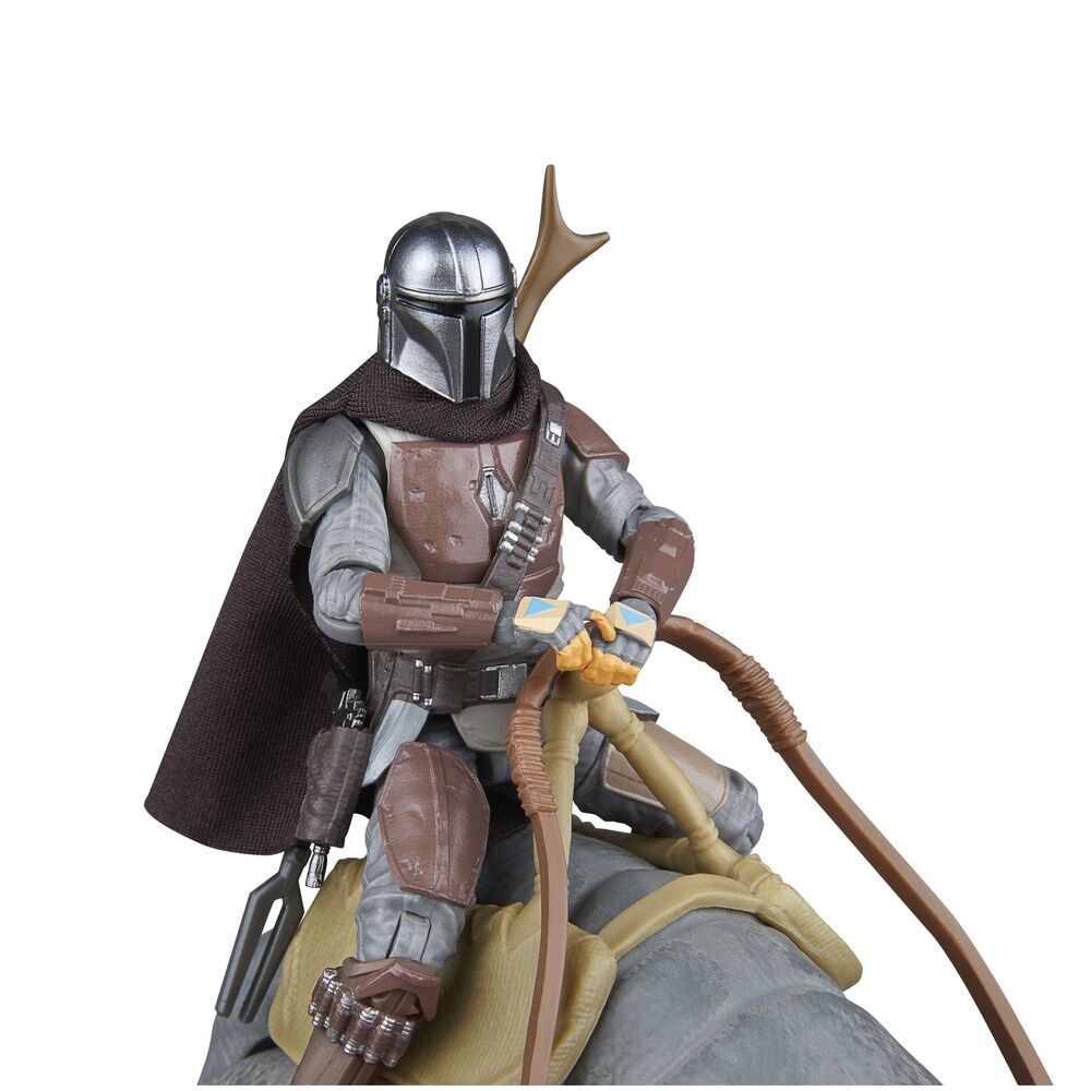 Imagen 7 de Set 2 Figuras Blurrg & Mandalorian - The Mandalorian Star Wars 9,5Cm