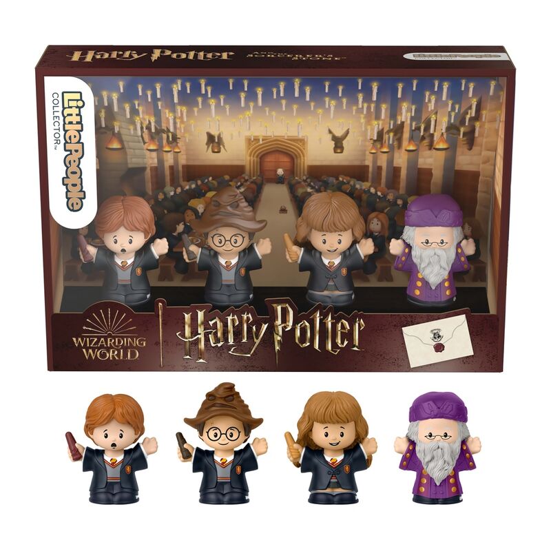 Imagen de Little People Collector Harry Potter Y La Piedra Filosofal Harry Potter parte de nuestra colección en Espadas y más, sitio oficial.