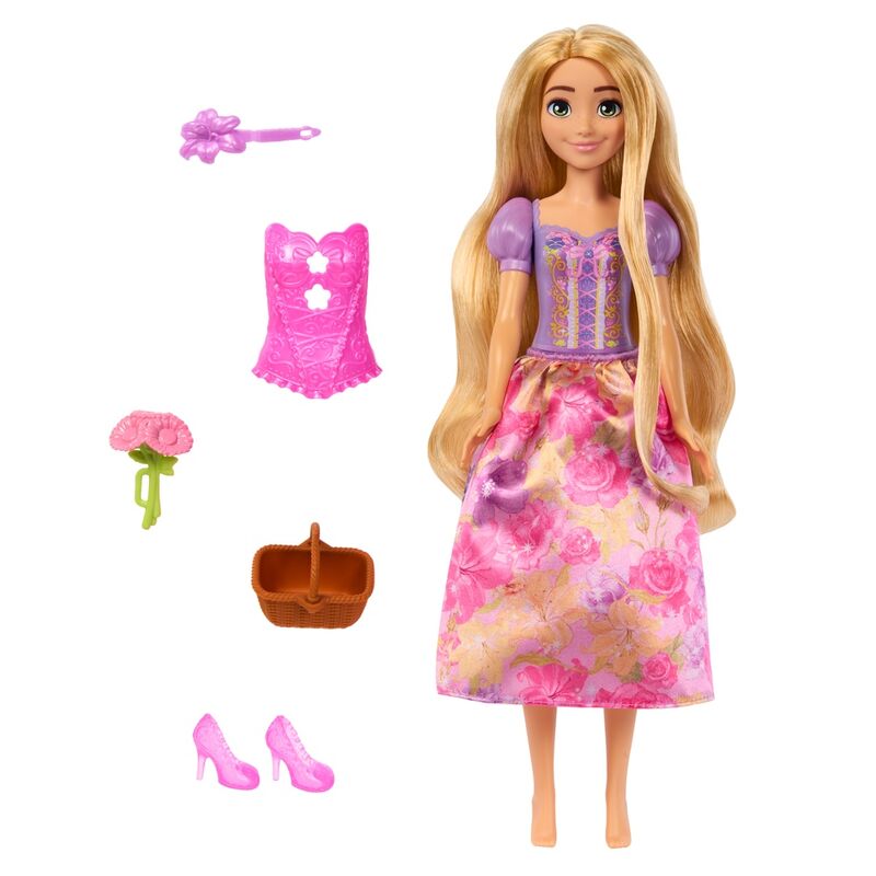 Imagen 2 - Muñeca Rapunzel Spin Reveal Disney