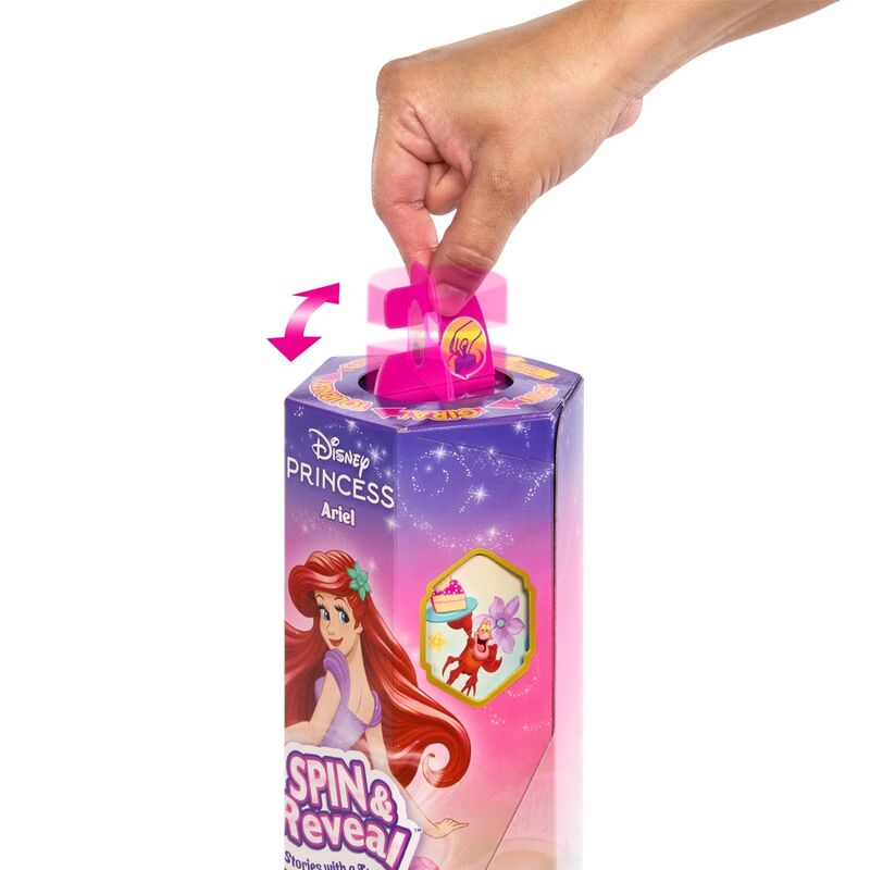 Imagen 3 - Muñeca Ariel Spin Reveal La Sirenita Disney