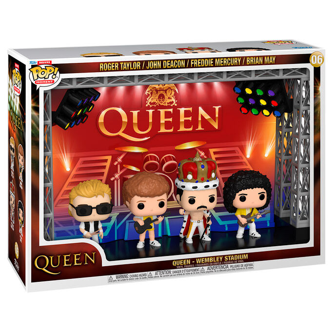 Imagen 1 de Figura Pop Moments Deluxe Queen Wembley Stadium