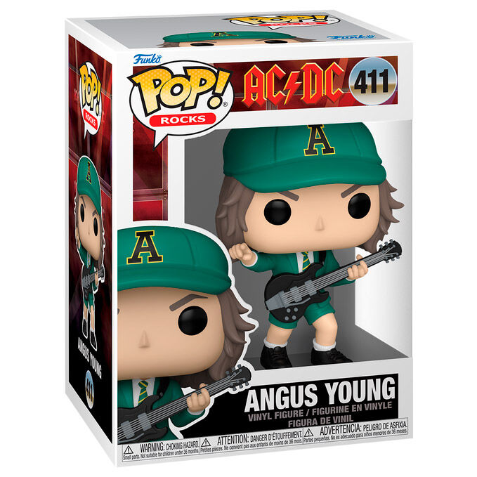 Imagen 1 - Figura Pop Ac/dc Angus Young Green