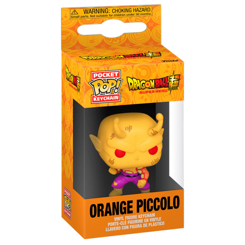 Imagen 1 de Llavero Pocket Pop Dragon Ball Super Super Hero Orange Piccolo