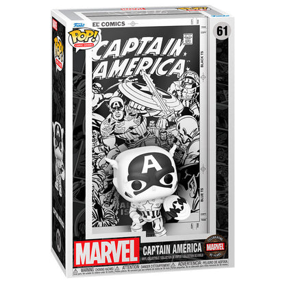 Imagen 1 de Figura Pop Comic Covers Marvel Captain America
