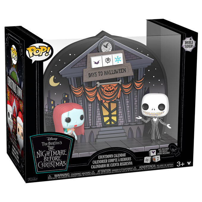 Imagen 1 de Figura Pop Disney Pesadilla Antes De Navidad  Dual-Sided Countdown Calendar