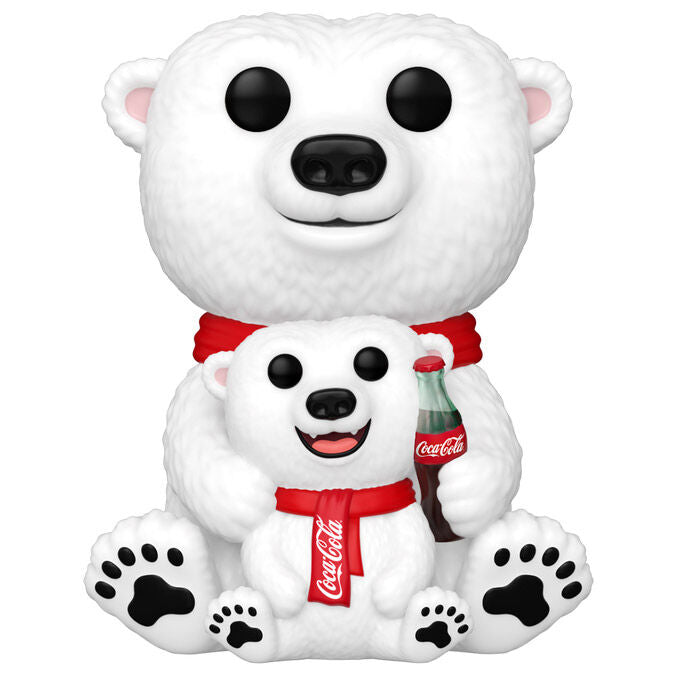 Imagen 2 de Figura Pop Coca -Cola Polar Bear With Cub