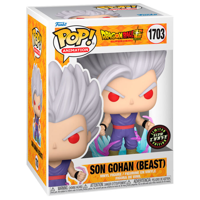 Imagen 1 de Figura Pop Dragon Ball Super Super Hero Gohan Beast Chase