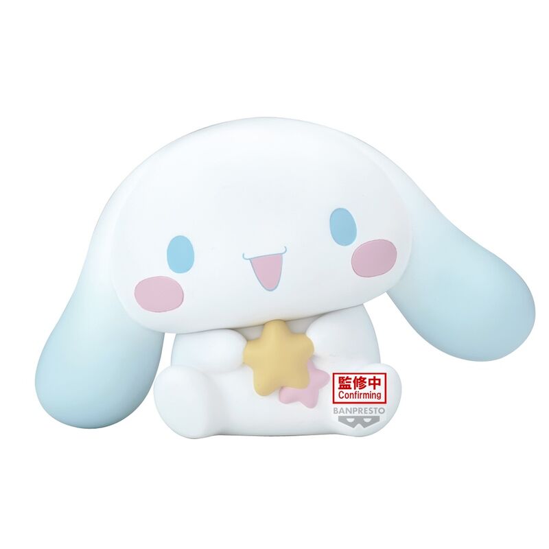 Imagen de Figura Cinnamoroll Softmates Sanrio Characters 15Cm parte de nuestra colección en Espadas y más, sitio oficial.