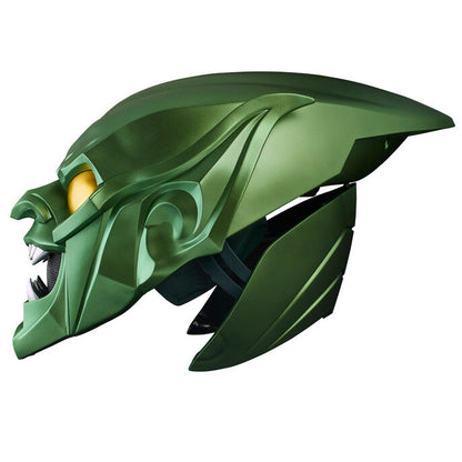 Imagen de Casco Premium Duende Verde Spiderman No Way Home Marvel parte de nuestra colección en Espadas y más, sitio oficial.