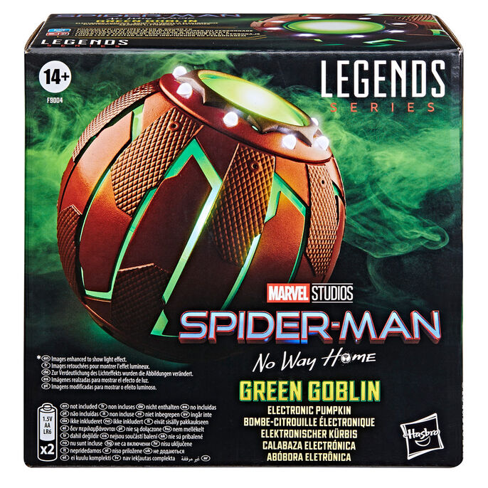 Imagen 11 - Calabaza Electronica Duende Verde Spiderman No Way Home Marvel