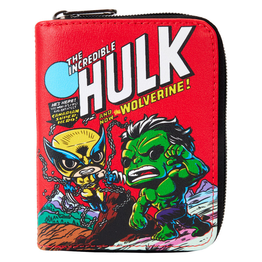 Imagen de Cartera Wolverine 50Th Anniversary Comic Action Marvel Loungefly parte de nuestra colección en Espadas y más, sitio oficial.