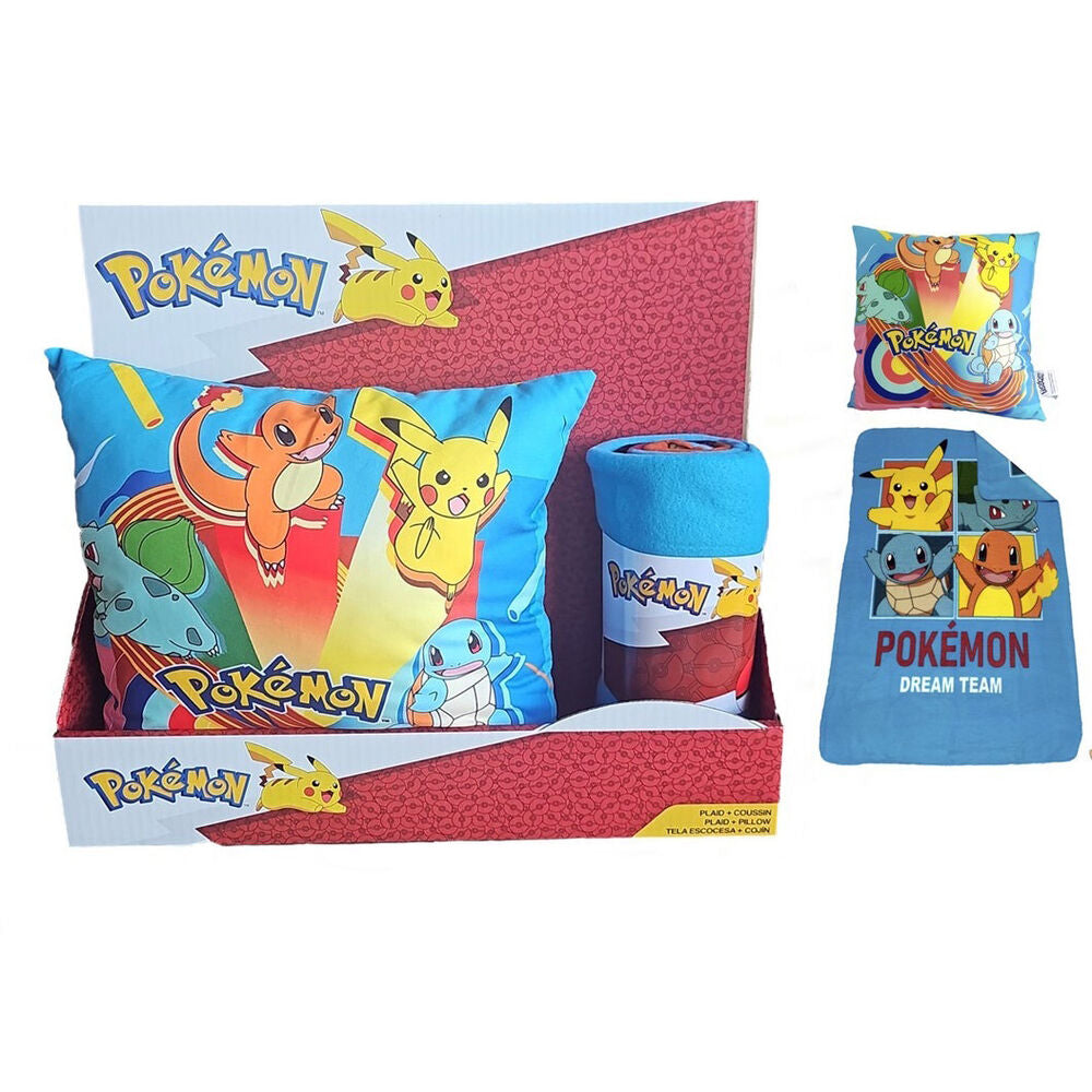 Imagen 1 de Set Manta Polar + Cojin Pokemon 2