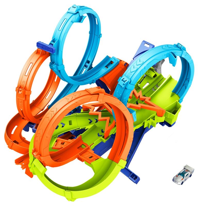Imagen 3 - Pista Colision 4 Loopings Hot Wheels Action