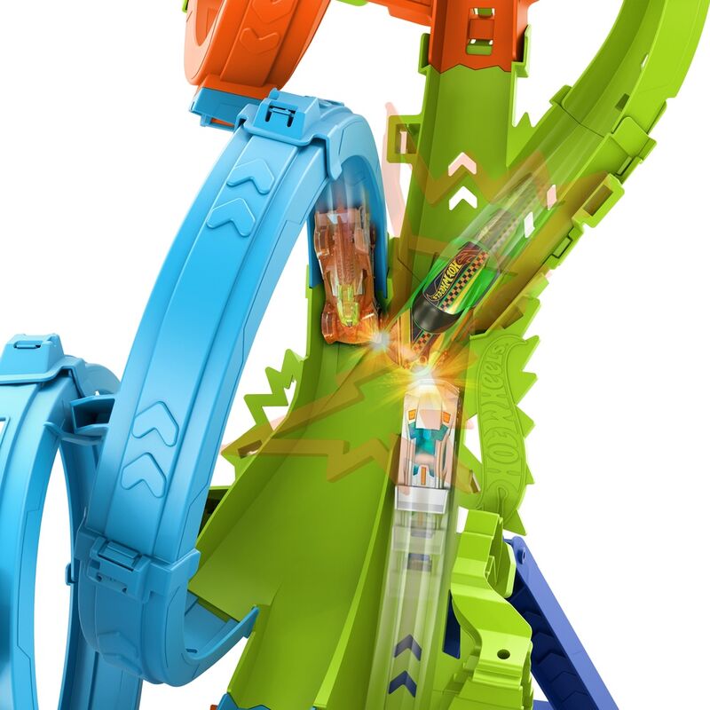 Imagen 5 - Pista Colision 4 Loopings Hot Wheels Action