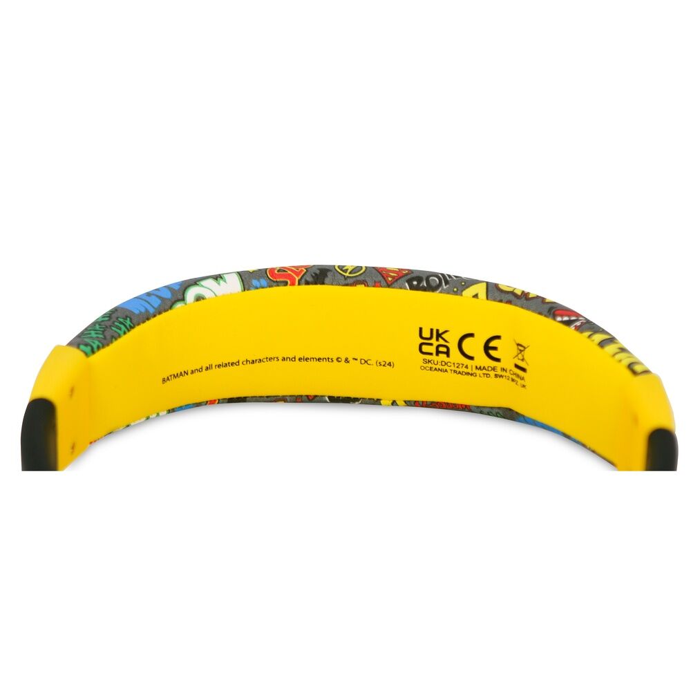Imagen de Auriculares Infantiles Batman Dc Comics 2 parte de nuestra colección en Espadas y más, sitio oficial.