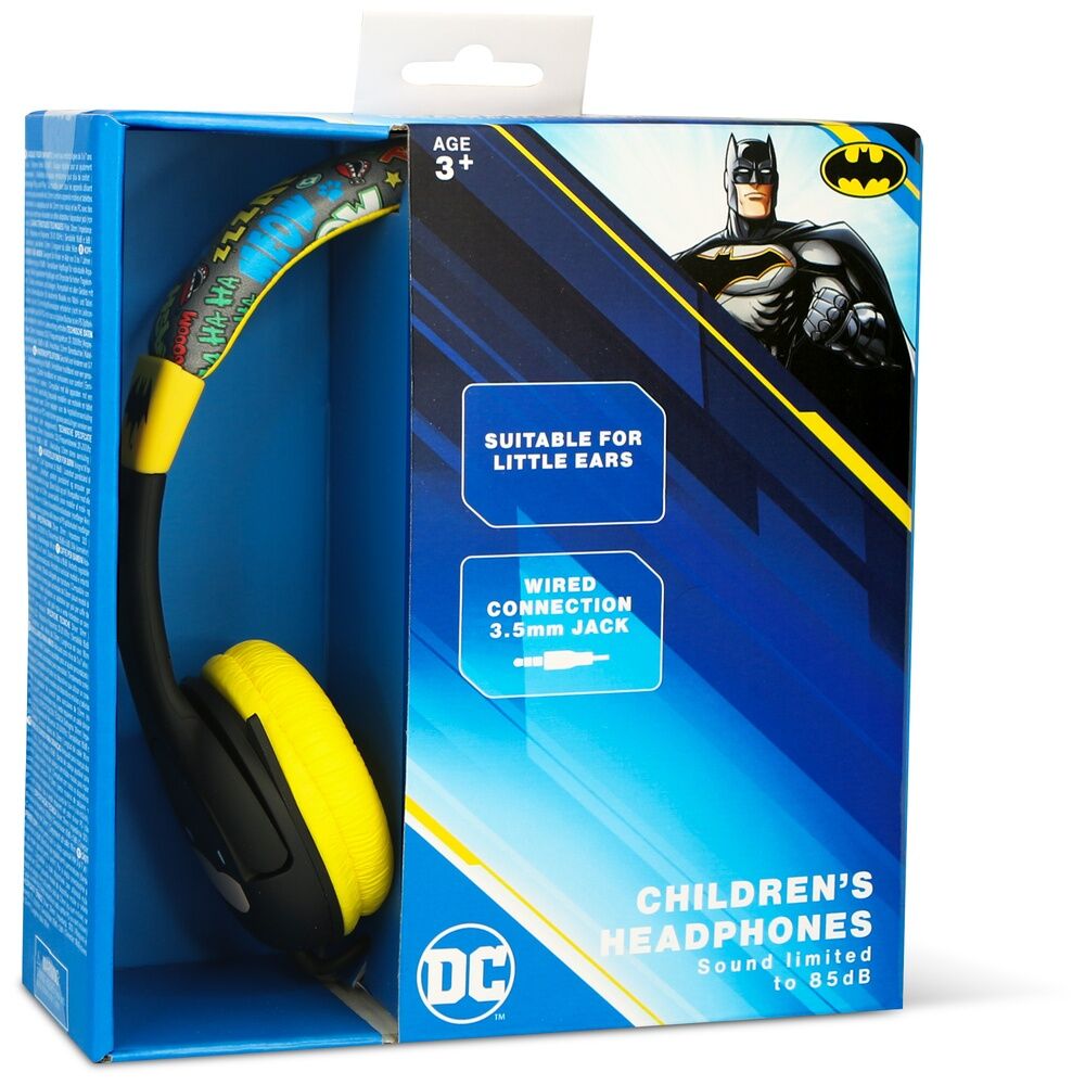 Imagen de Auriculares Infantiles Batman Dc Comics 2 parte de nuestra colección en Espadas y más, sitio oficial.