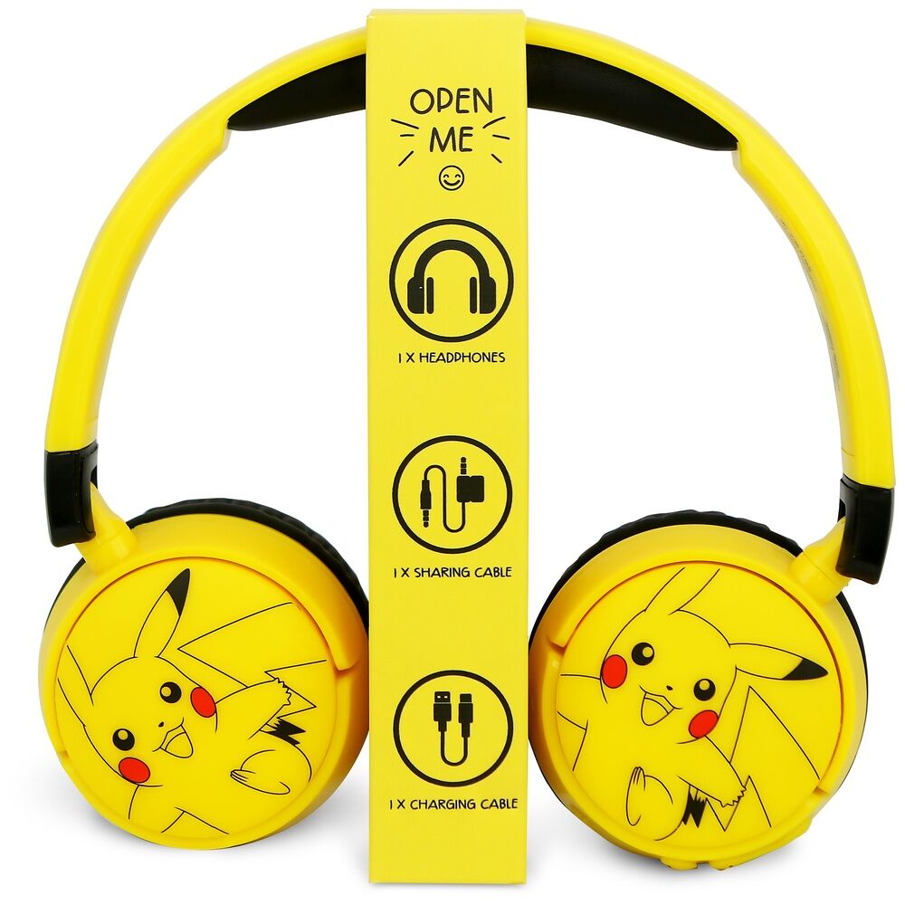 Imagen 3 de Auriculares Infantiles Pikachu Pokemon 2