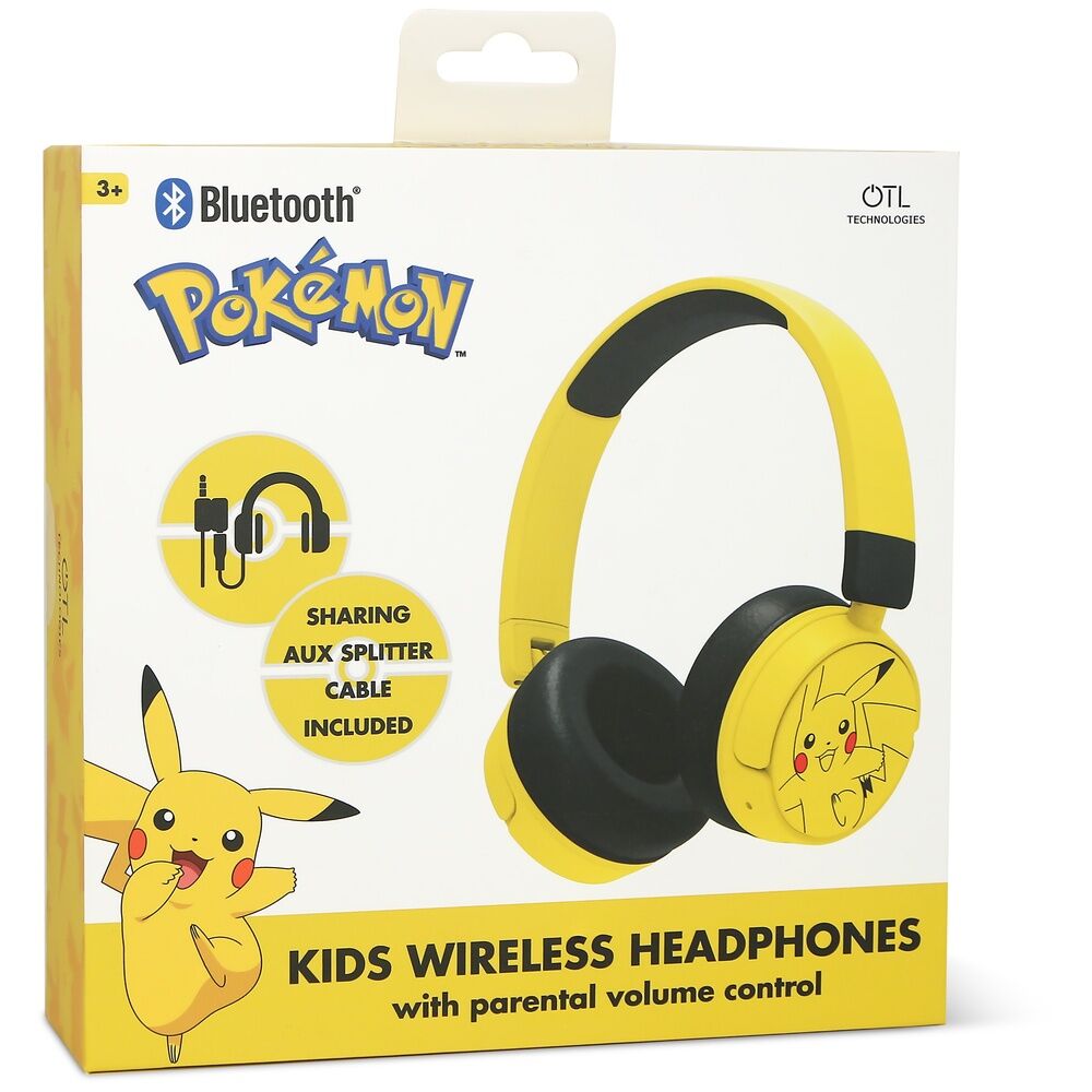 Imagen 7 de Auriculares Infantiles Pikachu Pokemon 3