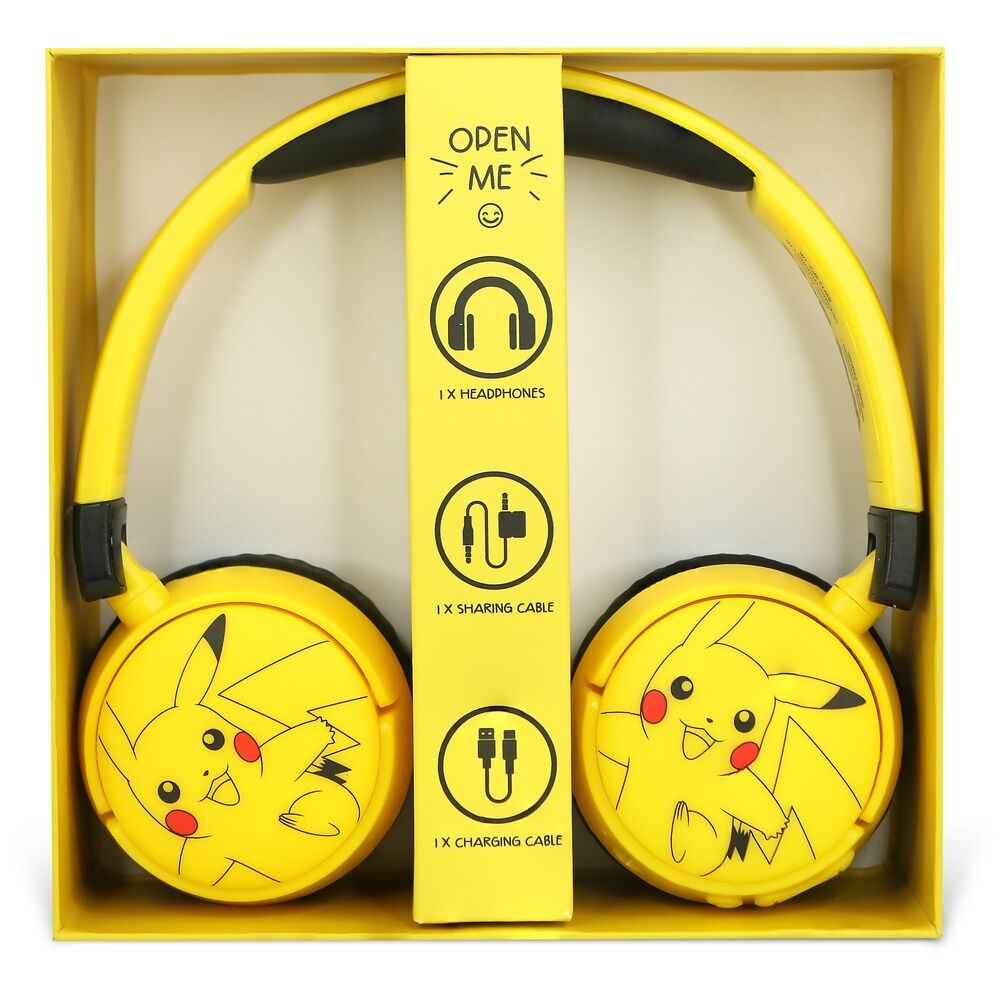 Imagen 9 de Auriculares Infantiles Pikachu Pokemon 3