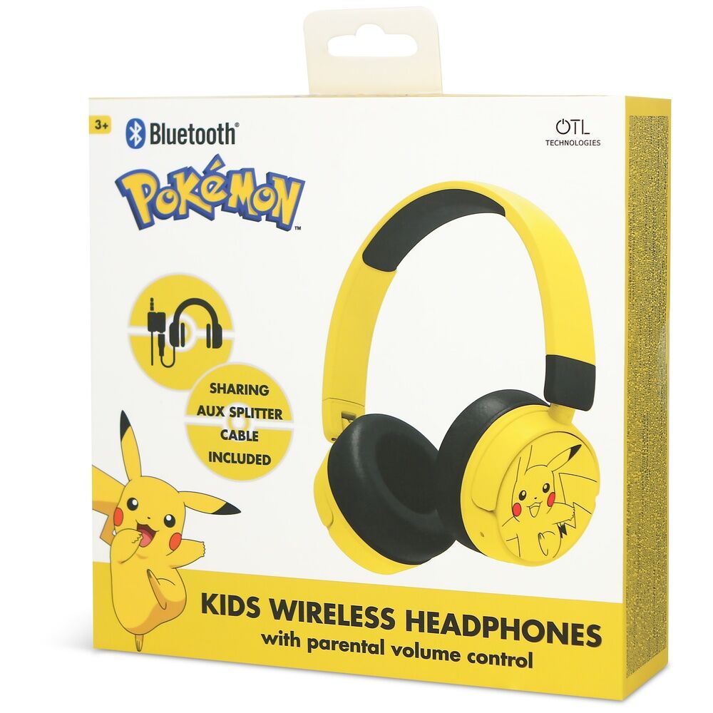 Imagen 10 de Auriculares Infantiles Pikachu Pokemon 2