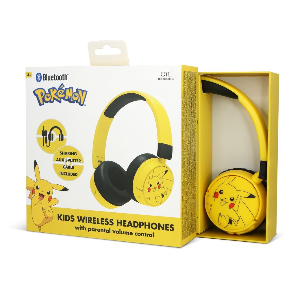 Imagen 11 de Auriculares Infantiles Pikachu Pokemon 3