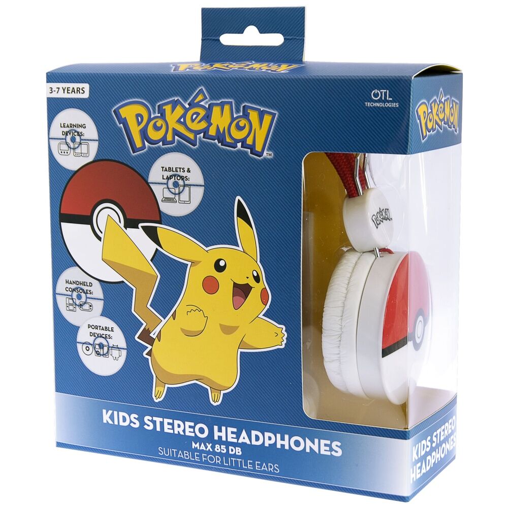 Imagen 3 de Auriculares Infantiles Pokeball Pokemon