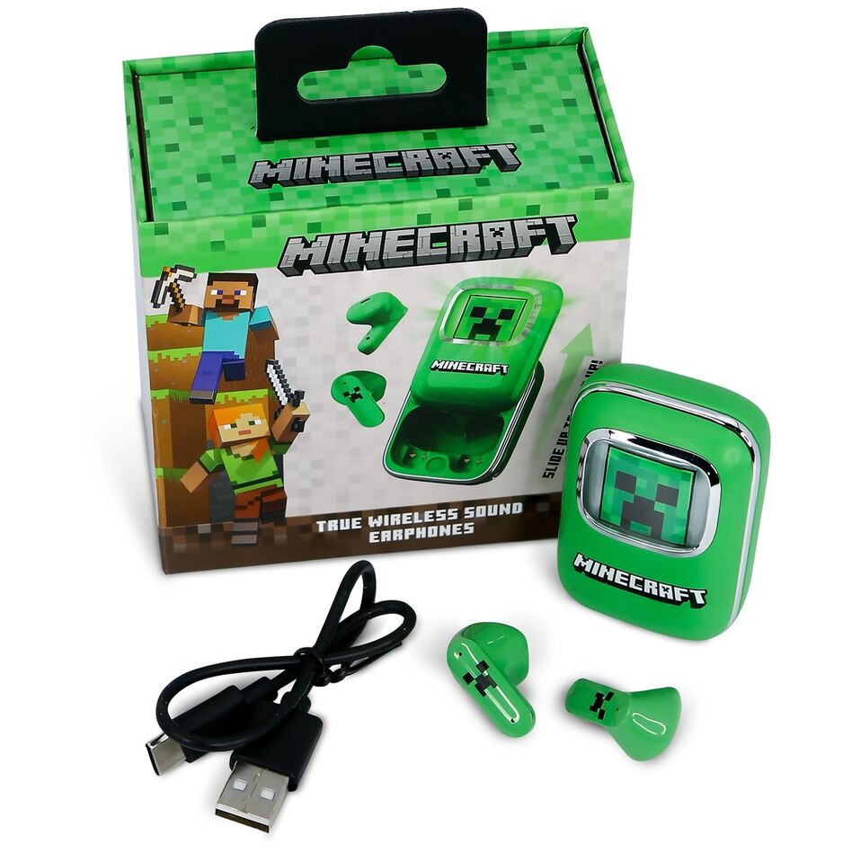 Imagen 13 - Auriculares Inalambricos Minecraft