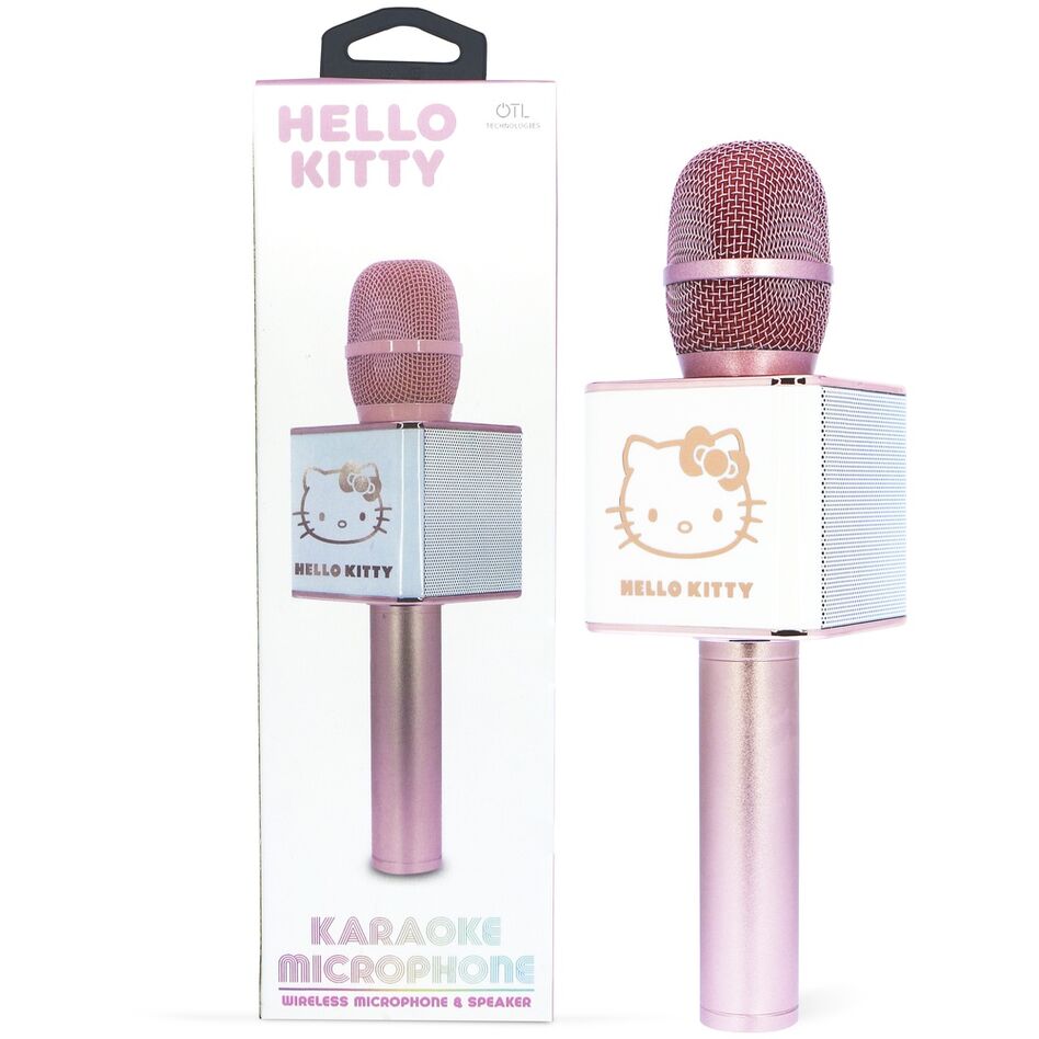 Imagen de Microfono Karaoke Hello Kitty parte de nuestra colección en Espadas y más, sitio oficial.