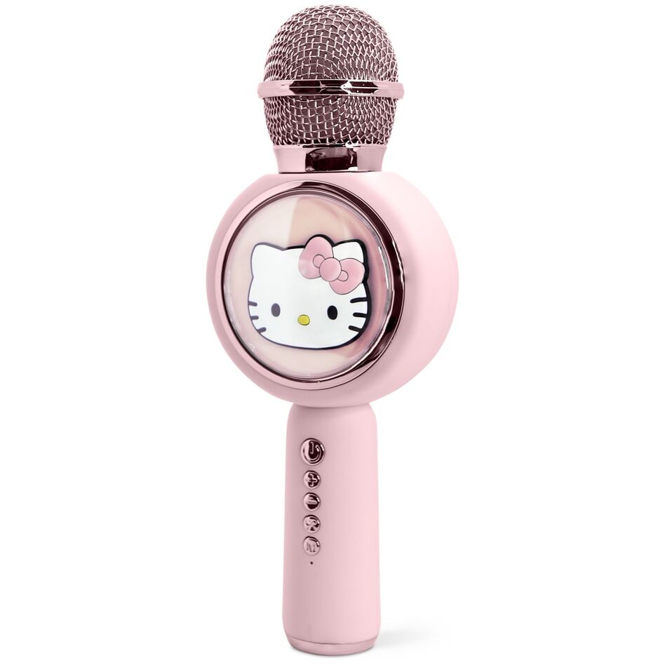 Imagen de Microfono Altavoz Led Hello Kitty parte de nuestra colección en Espadas y más, sitio oficial.